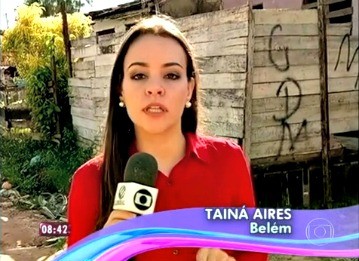 Tainá Aires  (Foto: Reprodução/TV Liberal)