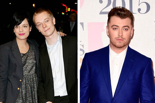 Lily e Alfie Allen e Sam Smith (Foto: Getty Images)