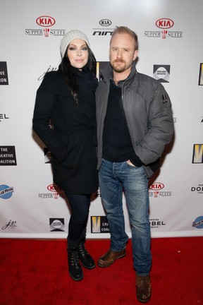 Laura Prepon e Ben Foster no Festival de Sundance (Foto: Getty Images)