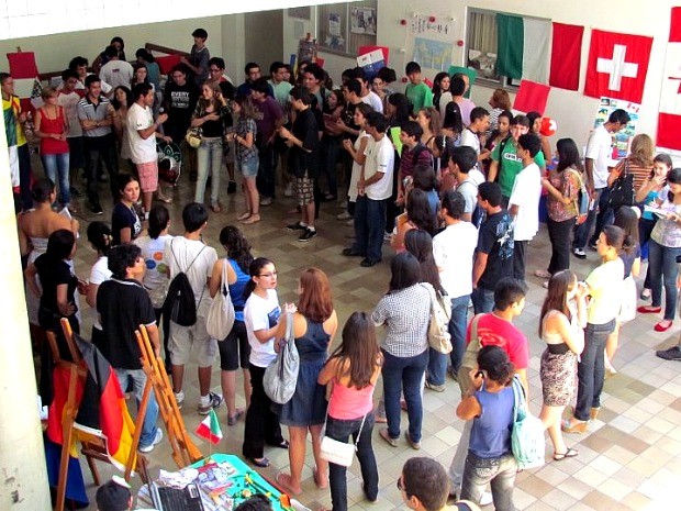 1º Global Village, em 2011, foi um sucesso, segundo organização (Foto: Divulgação/ Aiesec)