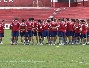 Treino - Vila Nova (Foto: Reprodução / TV Anhanguera)