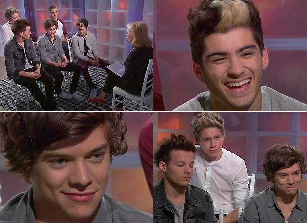 One Direction foi entrevistada por Barbara Walters  (Foto: Reprodução)