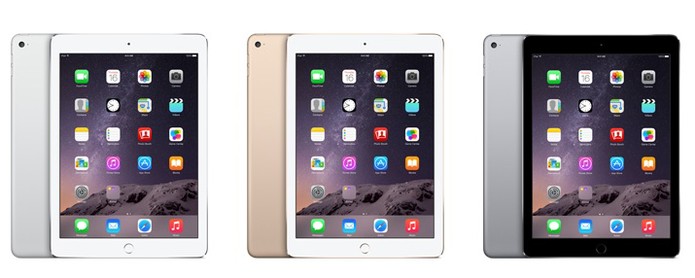 iPAd Air 2 tem Touch ID e tela de Retina (Foto: Divulgação/Apple) iPAd Air 2 tem Touch ID e tela de Retina (Foto: Divulgação/Apple)
