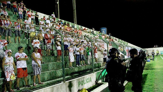 CRB x Treze, em Coruripe (Foto: Ailton Cruz/ Gazeta de Alagoas)