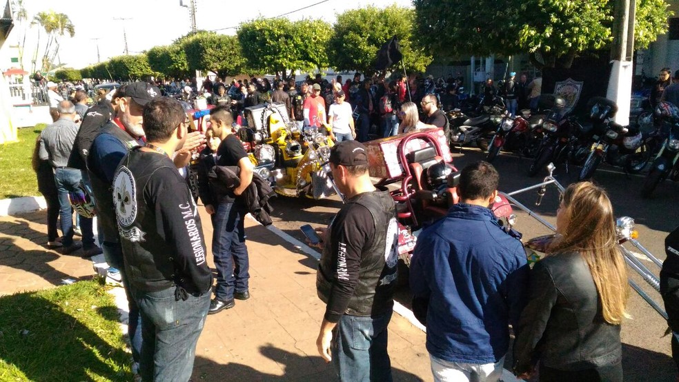 Moto Romaria foi realizada em Santo Expedito (Foto: Pascom/Santuário de Santo Expedito/Divulgação)