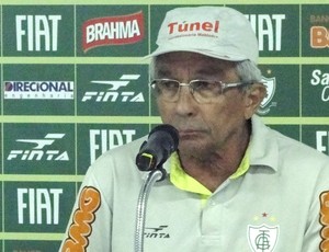 Givanildo Oliveira, técnico do América-MG (Foto: Fernando Martins / Globoesporte.com)