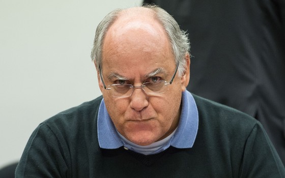 Renato Duque, ex-diretor de Serviços da Petrobras, na CPI da Petrobras (Foto: Marcelo Camargo / Agência Brasil)