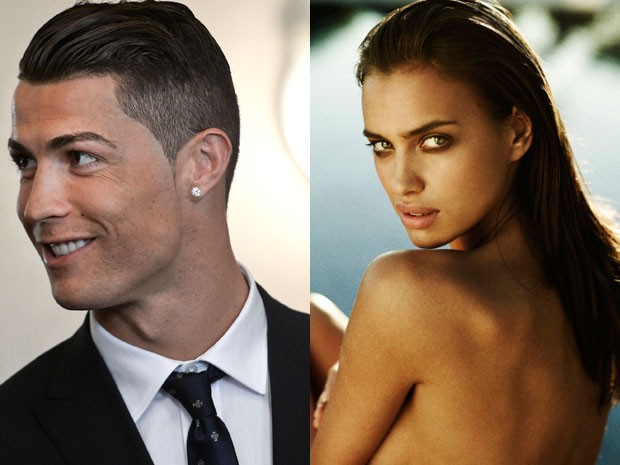 Cristiano Ronaldo e Irina Shayk (Foto: AFP Photo/Patricia de Melo Moreira, Divulgação/Site oficial Irina Shayk)