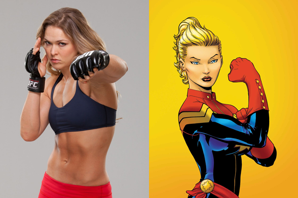 Ronda Rousey quer ser a Capitã Marvel (Foto: Divulgação)