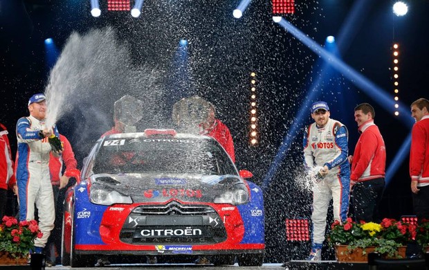 Robert Kubica vitória WRC Mundial de Rali França (Foto: Divulgação WRC) Robert Kubica vitória WRC Mundial de Rali França (Foto: Divulgação WRC)