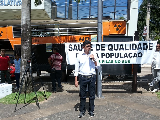 José Ribamar, presidente do Sindicato dos Médicos no Acre (Foto: Divulgação Sindmed)