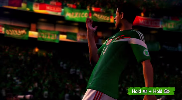 Copa do Mundo Fifa 2014: como fazer as novas comemorações do jogo (Foto: Reprodução/Murilo Molina)