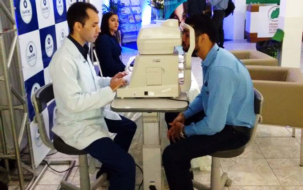 Serviços gratuitos são oferecidos no dia de combate ao glaucoma (Foto: Divulgação)