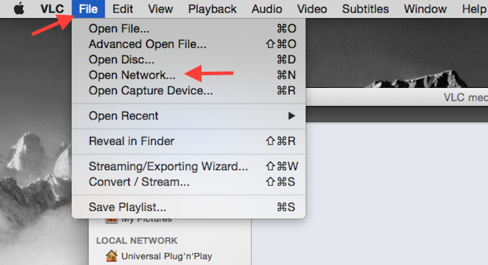 vlc for mac youtube