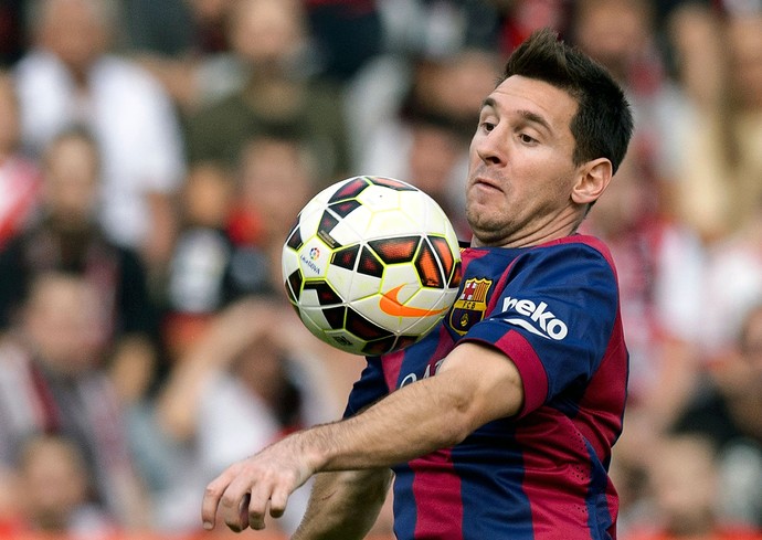 Messi Barcelona x Rayo Vallecano (Foto: AFP)
