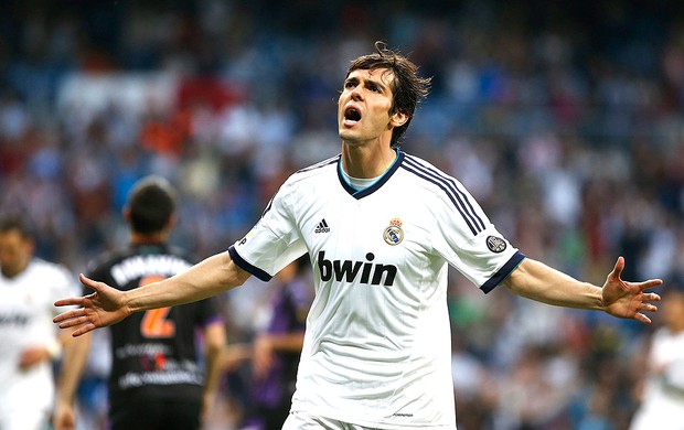 Kaká comemoração gol Real Madrid Real Valladolid (Foto: Reuters)