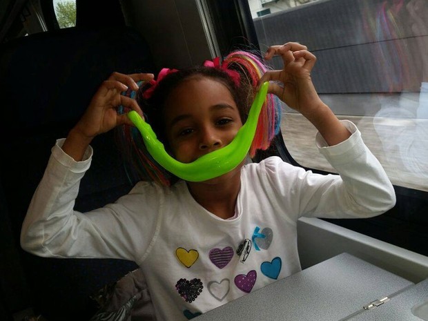 Kayla, de 6 anos, morreu durante atentado em Nice (Foto: Reprodução/Facebook)