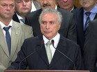 Temer promete governo de salvação nacional e faz 1ª reunião ministerial 