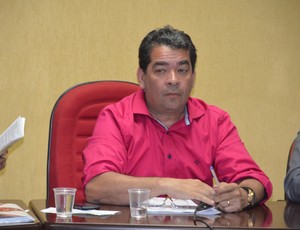 Amadeu Rodrigues, presidente da Federação Paraibana de Futebol (Foto: Larissa Keren / Globoesporte.com/pb)
