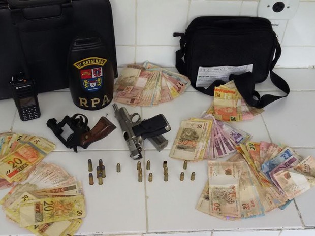 Suspeitos foram reconhecidos por outros comerciantes assaltados, diz polícia. (Foto: Polícia Militar/Divulgação)