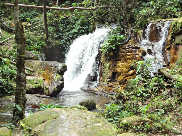 Cachoeira da Onça, em Presidente Figueiredo (Foto: Ramon Vicente AVG/Tv Amazonas)