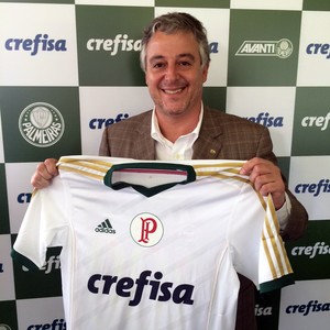 Palmeiras novo patrocinio (Foto: Felipe Zito)