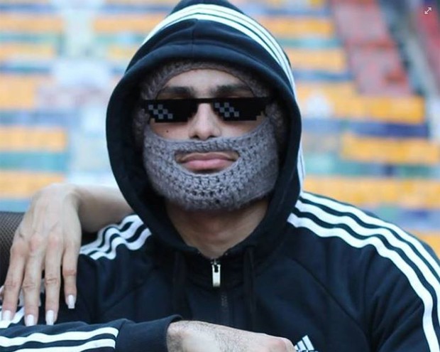 Daniel Fagner, mineiro de 28 anos que quer se reinventar como o 'MC Moisés do Foda-se' (Foto: Divulgação / MC Leandro) Daniel Fagner, mineiro de 28 anos que quer se reinventar como o 'MC Moisés do Foda-se' (Foto: Divulgação / MC Leandro)