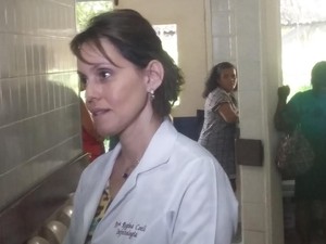 Regina Coeli, infectologista do HUOC (Foto: Katherine Coutinho/G1)