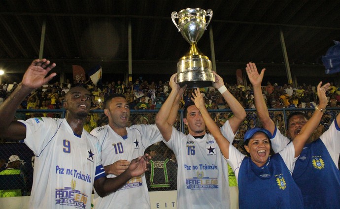 Nacional campeão do segundo turno amazonense (Foto: Isabella Pina)