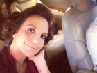 Ivete Sangalo registra momento de intimidade a bordo do seu jatinho