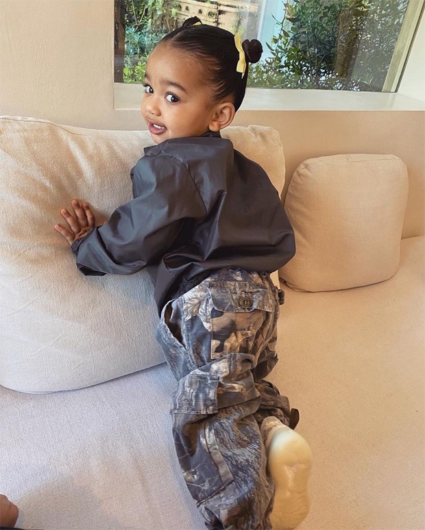 Chicago West, filha de Kim Kardashian e Kanye West (Foto: Reprodução / Instagram) Chicago West, filha de Kim Kardashian e Kanye West (Foto: Reprodução / Instagram)