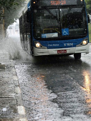 Chuva em São Paulo aumentou congestionamento (Foto: Renato S. Cerqueira/Futura Press/Estadão Conteúdo)