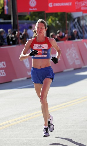 Maria Konovalova atleta russa suspensa por doping (Foto: David Banks/Getty Images)