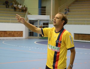 Mauricinho, técnico do Botafogo/Casa de España (Foto: William Von-Held/FutsalRio) Mauricinho, técnico do Botafogo/Casa de España (Foto: William Von-Held/FutsalRio)
