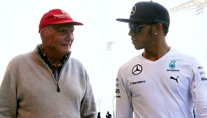 Lewis Hamilton Niki Lauda (Foto: Getty Images)