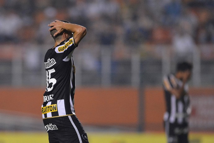 Gabriel, Botafogo x Santos (Foto: Mauro Horita / Ag. Estado)