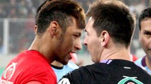 Messi prevê Neymar em alta
no Barcelona: 'É o clube ideal' (Agência Getty Images)