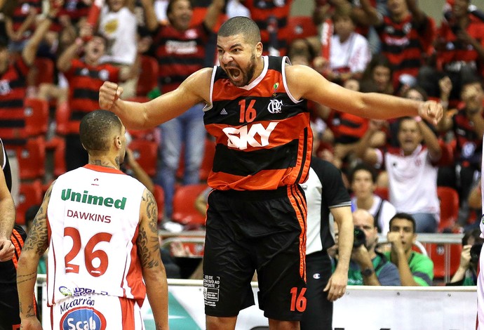 Olivinha Flamengo x Paulistano final NBB basquete (Foto: Luiz Pires / LNB)