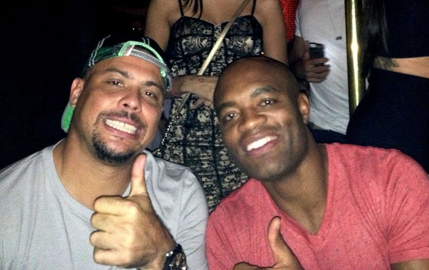 UFC Anderson silva festa (Foto: Evelyn Rodrigues)