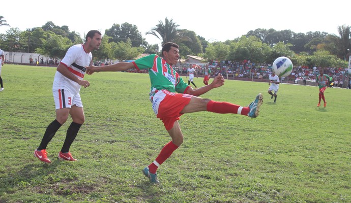 River-PI e seleção de José de Freitas se enfrentaram em amistoso (Foto: Renan Morais)