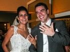 Ex-BBBs Mariana Felício e Daniel Saullo se casam