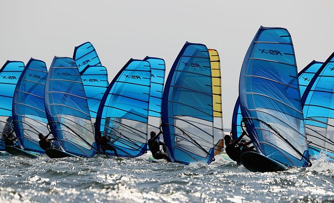 49er FX na Marina da Gloria (Foto: Photo by Clive Mason/Getty Images)