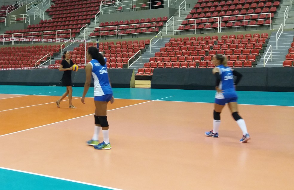 Sheilla treino Rio de Janeiro (Foto: João Gabriel Rodrigues)