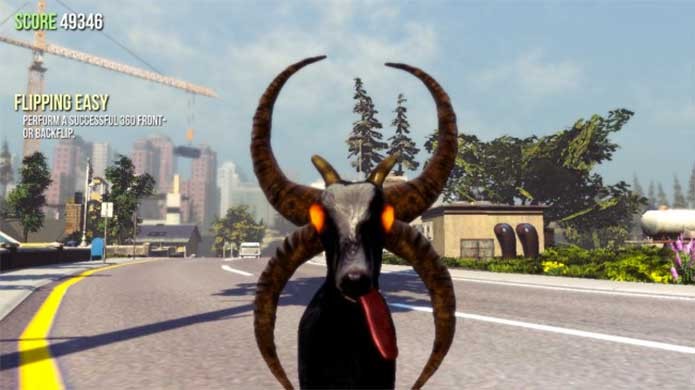 A Evil Goat de Goat Simulator (Foto: Reprodução/Steam Community)