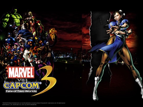 screenshot de Papéis de Parede: Marvel vs. Capcom