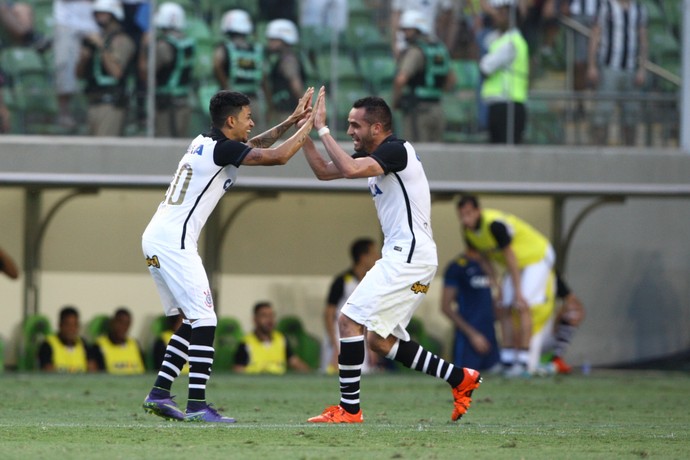 Lucca Renato Augusto Atlético-MG Corinthians (Foto: Flávio Tavares / Hoje em Dia / Agência Estado) Lucca Renato Augusto Atlético-MG Corinthians (Foto: Flávio Tavares / Hoje em Dia / Agência Estado)