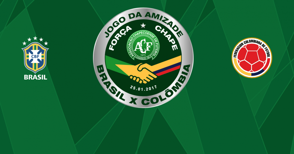 Resultado de imagem para brasil colombia amistoso chapecoense