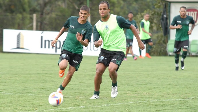 Douglas Dopo e Mancini - América-MG (Foto: Divulgação/AFC)