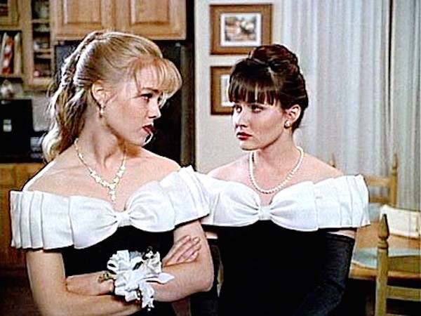 Shannen Doherty e Jennie Garth (Foto: Divulgação)