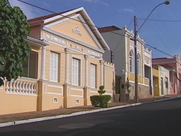 Cafeicultura influenciou na arquitetura das cidades como Bocaina (Foto: reprodução/TV Tem) Cafeicultura influenciou na arquitetura das cidades como Bocaina (Foto: reprodução/TV Tem)